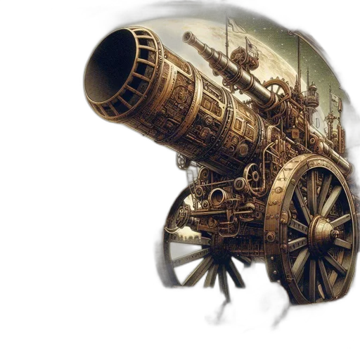 weapon, robot, car, hat transparent PNG cut-out