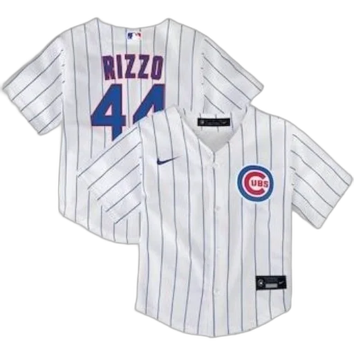 white, baseball, jersey, blue transparent PNG cut-out