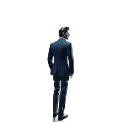 staff, jacket, robot, face transparent PNG cut-out