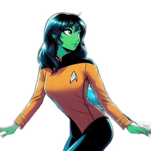 comic book art, concept art, cartoon, fantasy art transparent PNG cut-out