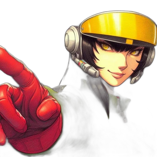 robot, weapon, face, concept art transparent PNG cut-out