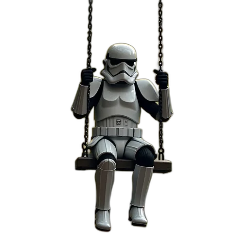 robot, staff, weapon, sword transparent PNG cut-out