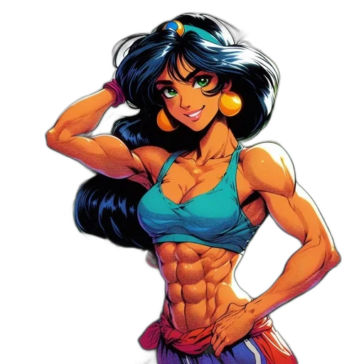 comic book art, cartoon, concept art, anime transparent PNG cut-out