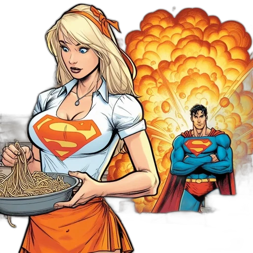 food, comic book art, cartoon, concept art transparent PNG cut-out