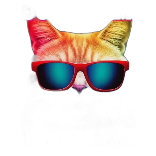 mask, animal, watercolor, 3d render transparent PNG cut-out