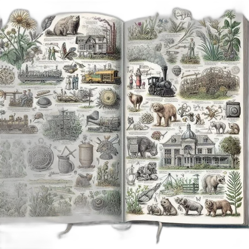 concept art, forest, snow, earth tones transparent PNG cut-out