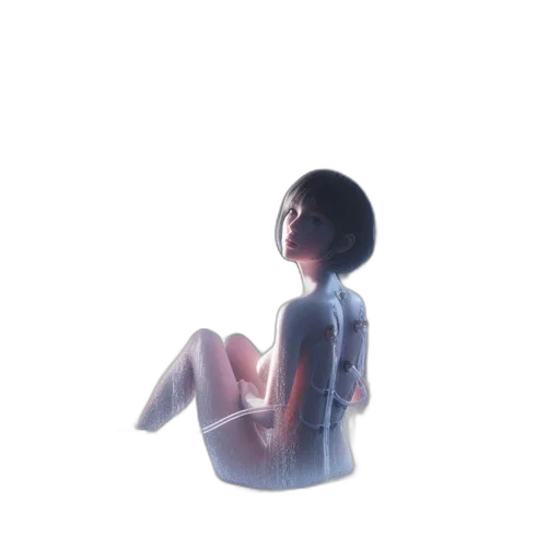 dress, robot, creature, face transparent PNG cut-out